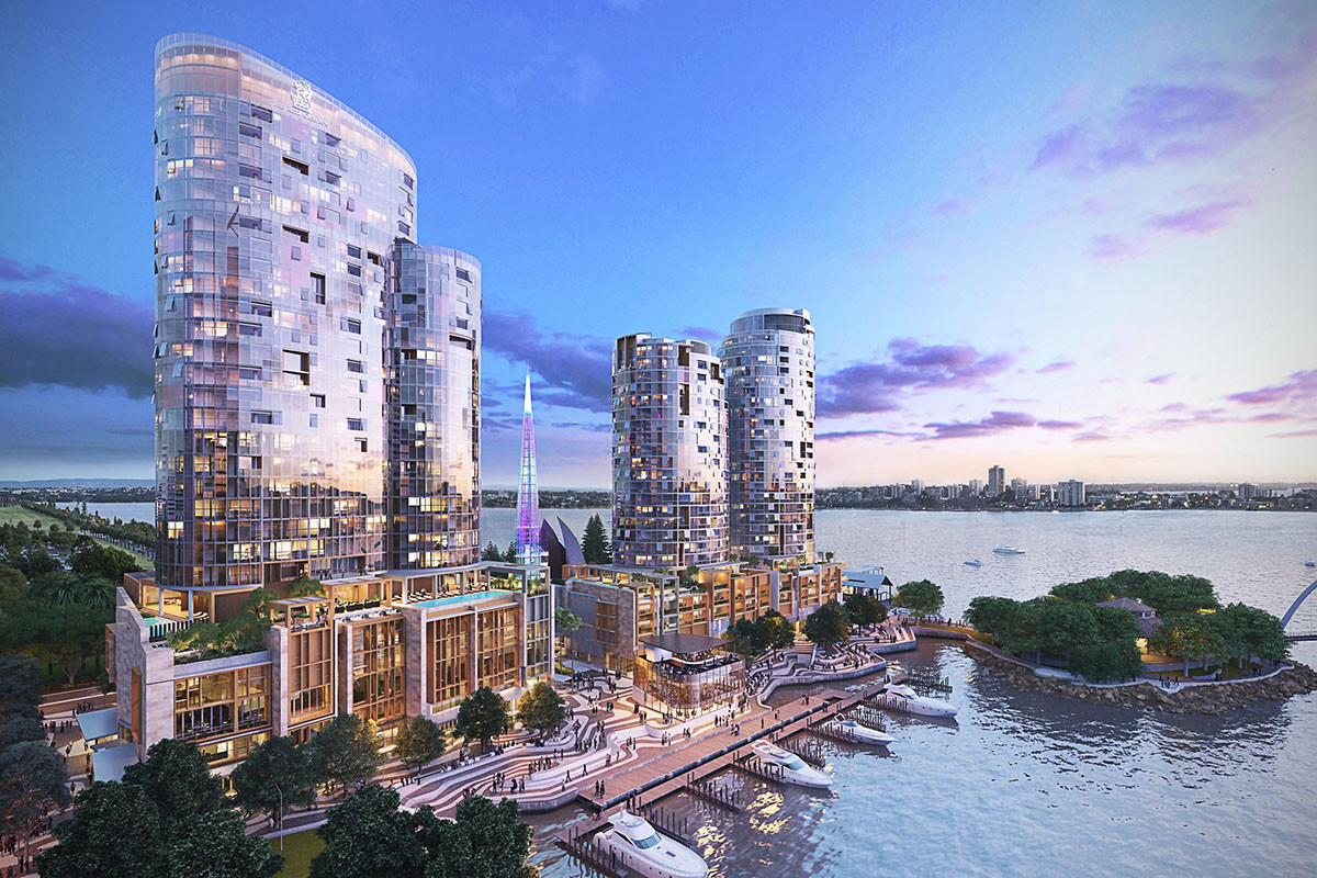 Ritz-Carlton Perth on Elizabeth Quay which is new for 2019 